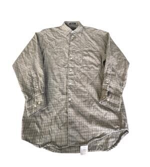 Pendleton Shirt Mens L Beige Houndstooth Wool Flannel Urban Shirt